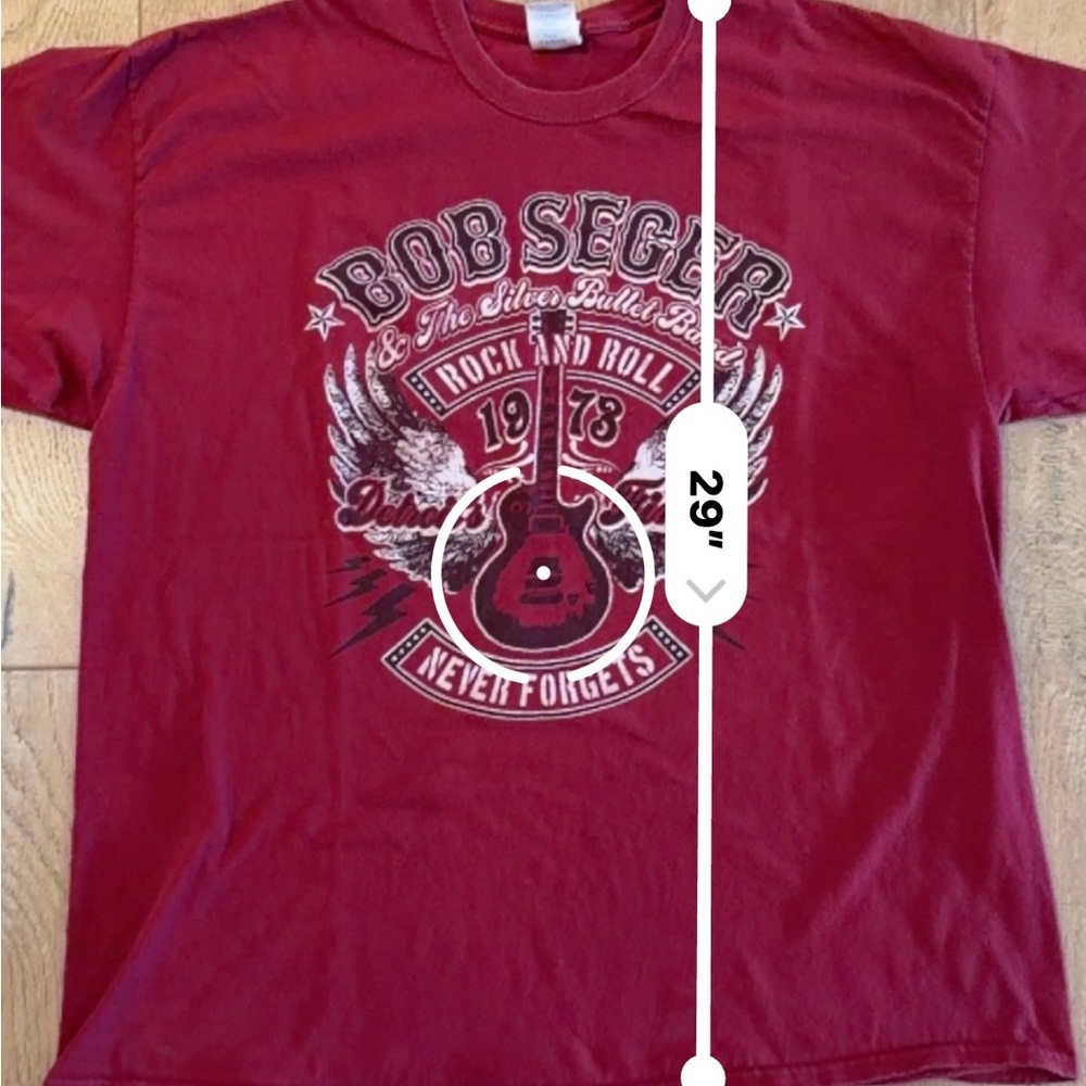 Bob Seger Rock and Roll Graphic Tee - vintage band t-shirt - Picture 2 of 5